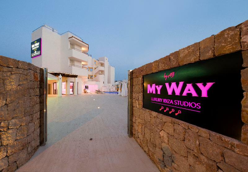 My Way Luxury Ibiza Hotell Platja d'en Bossa Eksteriør bilde